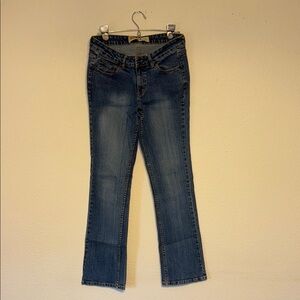 Route 66 Straight Leg Low Rise Blue Jeans Classic Style